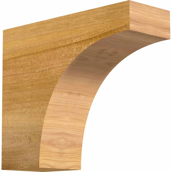 Ekena Millwork Huntington Rough Sawn Rafter Tail, Western Red Cedar, 4"W x 10"H x 12"L RFT04X10X12HUN00RWR - main